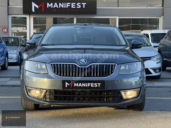MANİFEST | 2014 OCTAVİA ELEGANCE TEK BOYA 201.000KM.!!