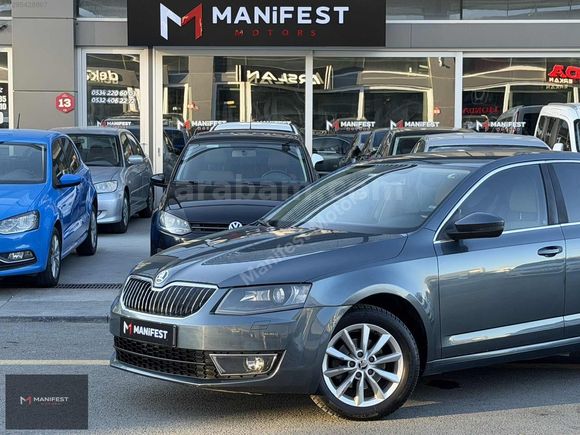 MANİFEST | 2014 OCTAVİA ELEGANCE TEK BOYA 201.000KM.!!