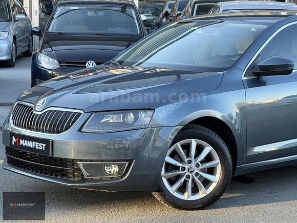 MANİFEST | 2014 OCTAVİA ELEGANCE TEK BOYA 201.000KM.!!