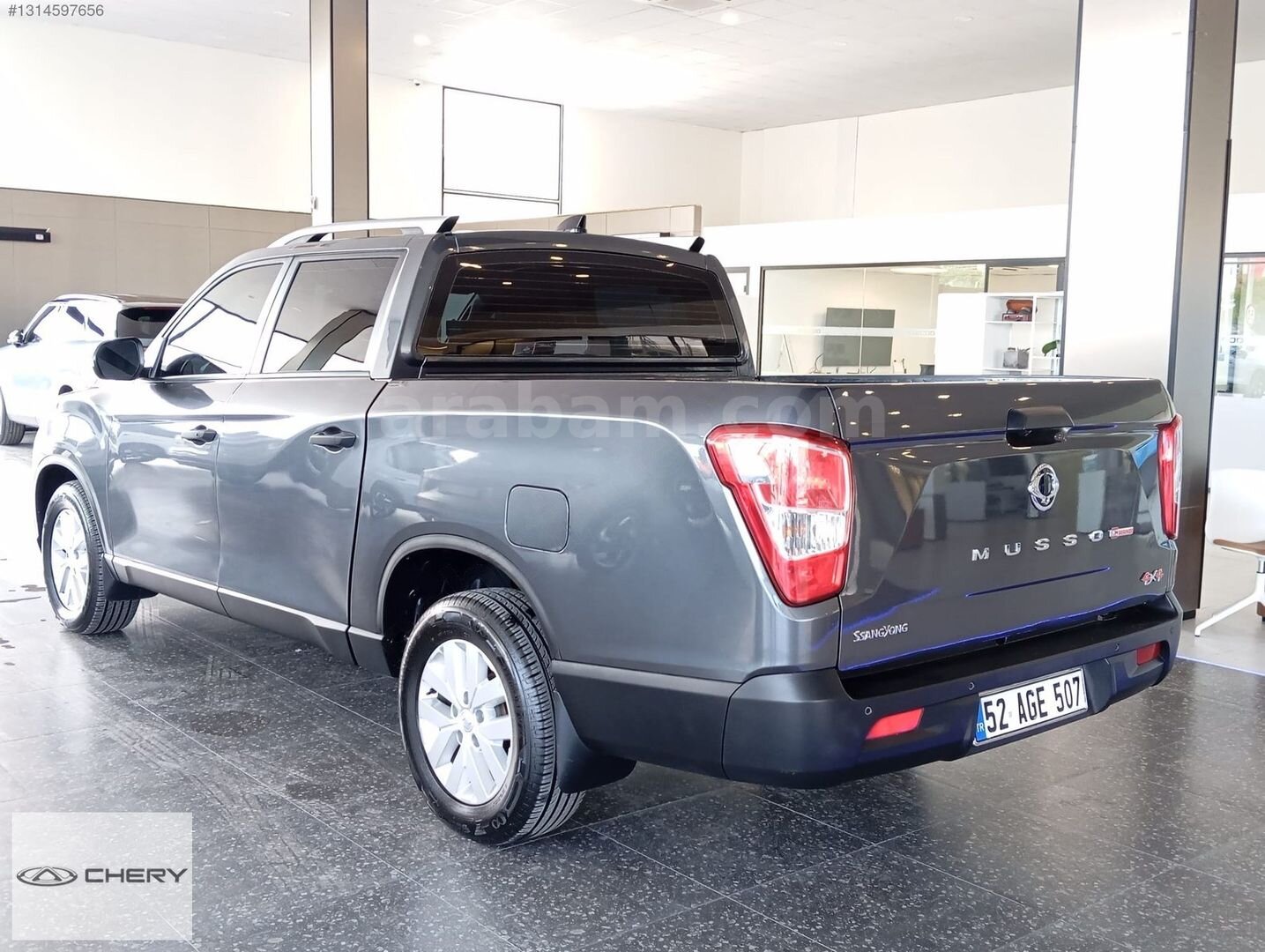 Galeriden KGM SsangYong Musso Grand 2.2 D Platinum 2023 Model İstanbul 32.500 km Gri 6