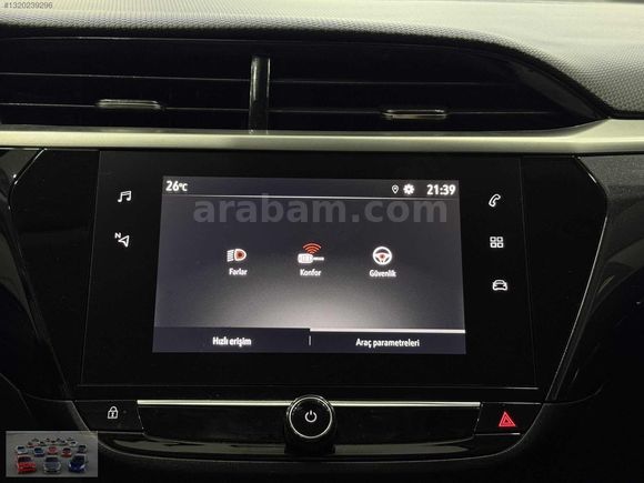 *1 BOYA*2023 CORSA ELEGANCE HAYALET/G.GÖRÜŞ/CAR PLAY/ÇİFT RENK