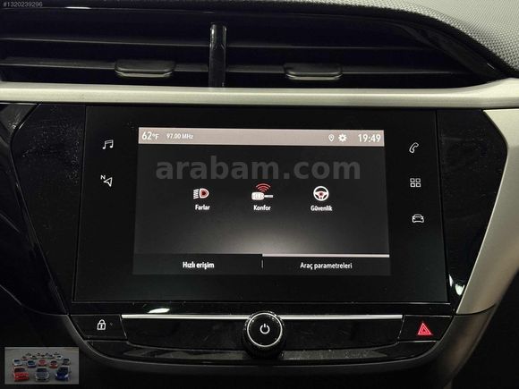 *1 BOYA*2023 CORSA ELEGANCE HAYALET/G.GÖRÜŞ/CAR PLAY/ÇİFT RENK