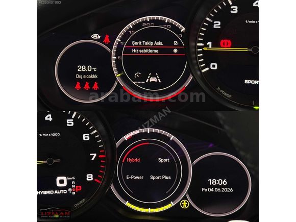 Bayi-Boyasız-2023 Panamera 4 E-Hybrid Platinum Edition 462 Hp