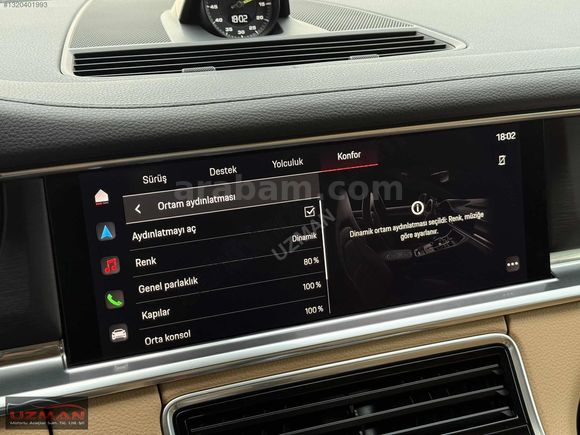Bayi-Boyasız-2023 Panamera 4 E-Hybrid Platinum Edition 462 Hp
