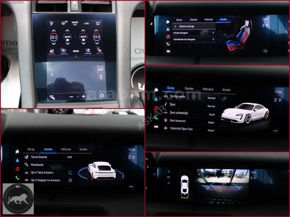 ASKAR OTOMOTİV'DEN 2022 MODEL TAYCAN 4S PERFORMANCE 530 BG BAYİ