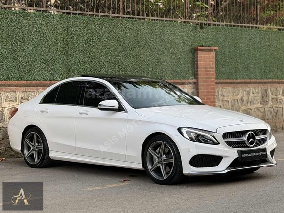 2017 MERCEDES C180 AMG ORJİNAL 109 BİN KM SERVİS BAKMLI CAR PLAY