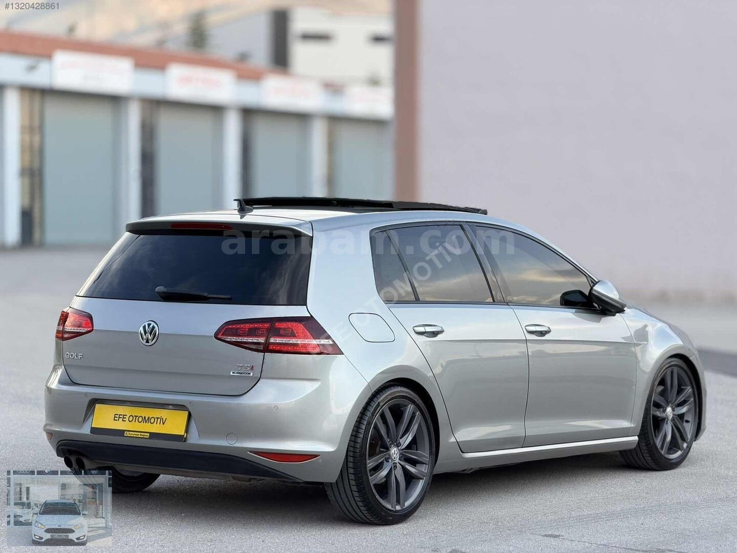 Galeriden Volkswagen Golf 1.4 TSi Highline 2016 Model Niğde 152.000 km Gri 6