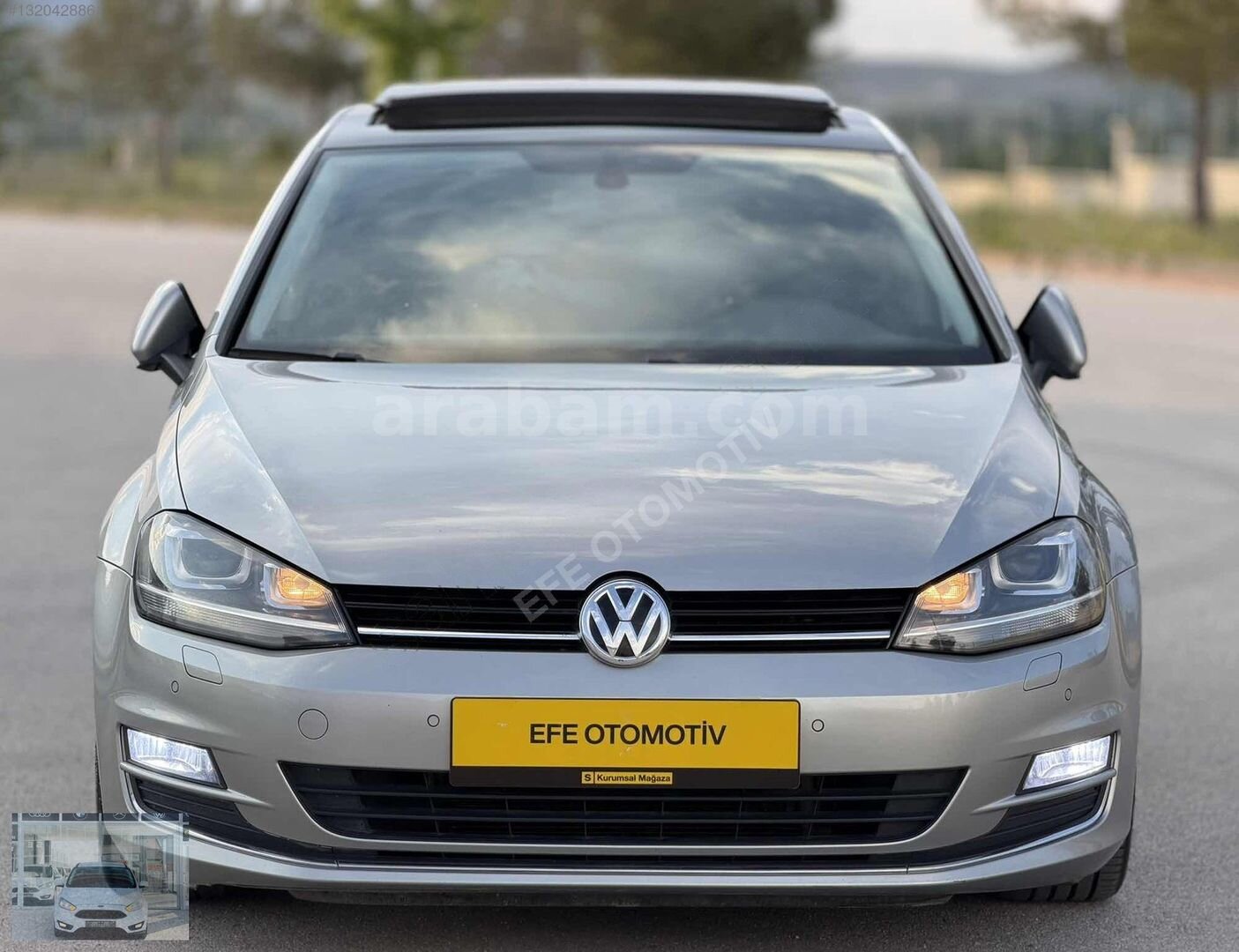 Galeriden Volkswagen Golf 1.4 TSi Highline 2016 Model Niğde 152.000 km Gri 2
