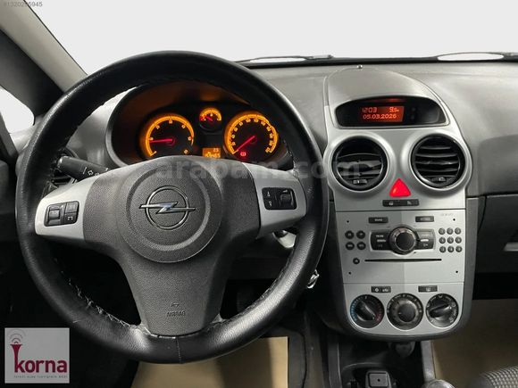 36 AY TAKSİTLE 2011 OPEL CORSA ESSENTİA CMON 75HP