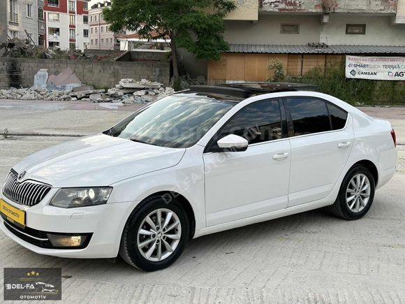 DEL-FA OTOMOTİV'DEN 2015 MODEL SKODA OCTAVİA STYLE CAM TAVAN