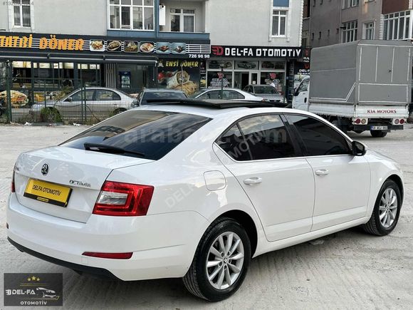 DEL-FA OTOMOTİV'DEN 2015 MODEL SKODA OCTAVİA STYLE CAM TAVAN