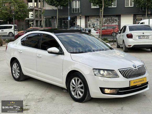 DEL-FA OTOMOTİV'DEN 2015 MODEL SKODA OCTAVİA STYLE CAM TAVAN