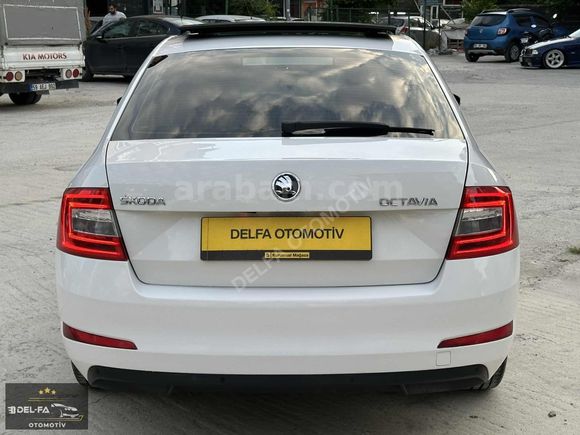 DEL-FA OTOMOTİV'DEN 2015 MODEL SKODA OCTAVİA STYLE CAM TAVAN