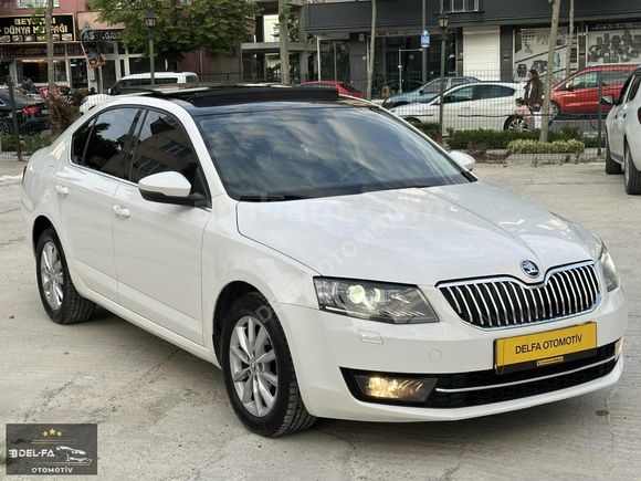 DEL-FA OTOMOTİV'DEN 2015 MODEL SKODA OCTAVİA STYLE CAM TAVAN