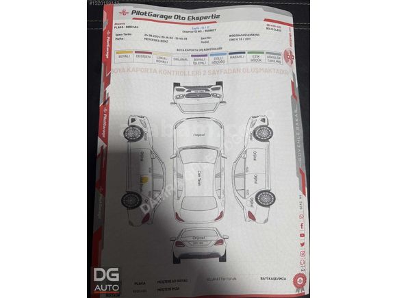 ^DG AUTO'DAN HATASIZ BOYASIZ CAM TAVAN AMG