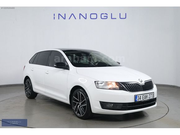 *0.99KREDİ*305 BİNPEŞİN 36AY VADE 2017 SKODA RAPİD CAM TAVAN