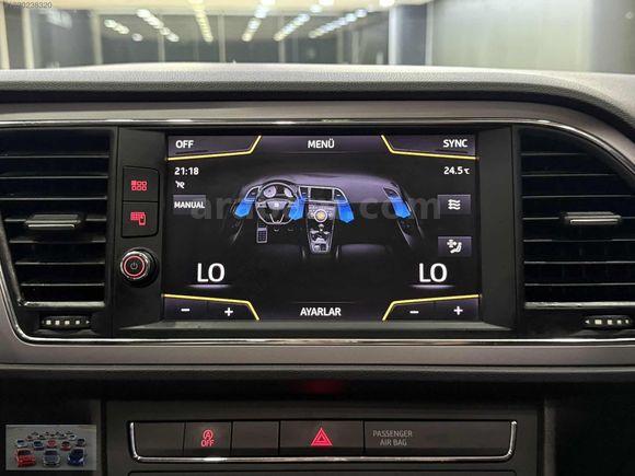 75.000 KM*2018 LEON CAM TAVAN/LED FAR/GERİ GÖRÜŞ/CAR PLAY/K.AYNA