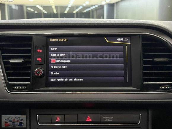 75.000 KM*2018 LEON CAM TAVAN/LED FAR/GERİ GÖRÜŞ/CAR PLAY/K.AYNA