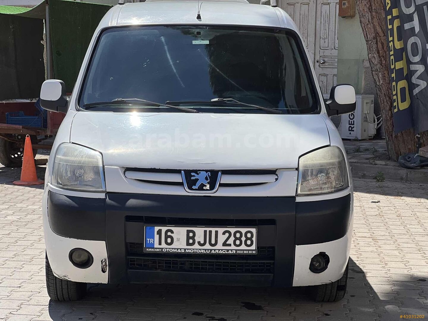 Galeriden Peugeot Partner 2.0 HDI 2005 Model Bursa 308.000 km Beyaz 1