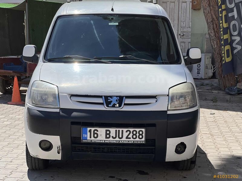Galeriden Peugeot Partner 2.0 HDI 2005 Model Bursa 308.000 km Beyaz