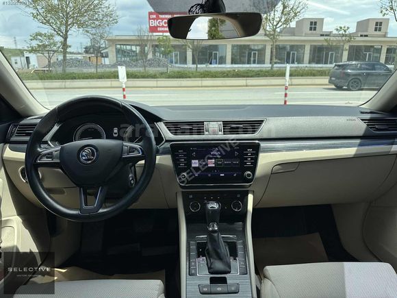 SELECTIVE-2020 MODEL SUPERB 1.6TDI PREMIUM FÜME/BEJ HAFIZA-PERDE
