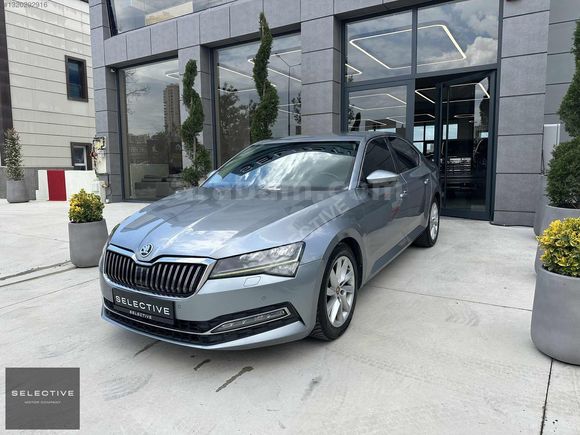 SELECTIVE-2020 MODEL SUPERB 1.6TDI PREMIUM FÜME/BEJ HAFIZA-PERDE