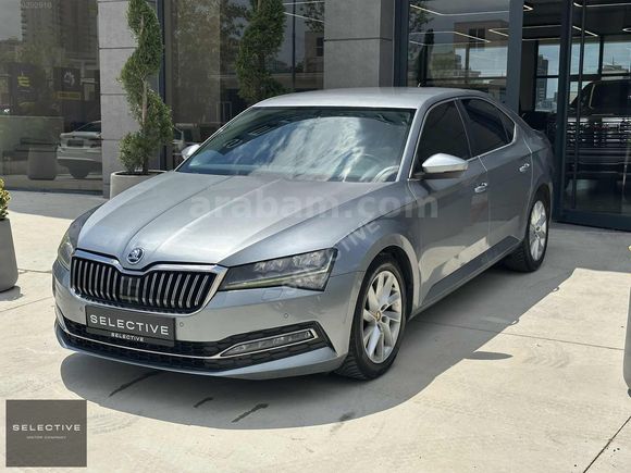 SELECTIVE-2020 MODEL SUPERB 1.6TDI PREMIUM FÜME/BEJ HAFIZA-PERDE