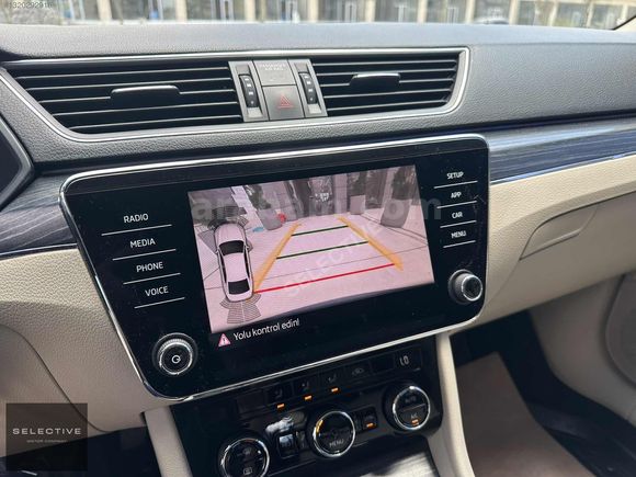 SELECTIVE-2020 MODEL SUPERB 1.6TDI PREMIUM FÜME/BEJ HAFIZA-PERDE