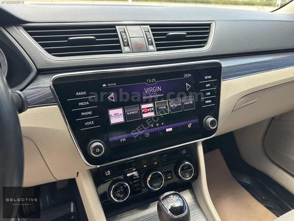 SELECTIVE-2020 MODEL SUPERB 1.6TDI PREMIUM FÜME/BEJ HAFIZA-PERDE