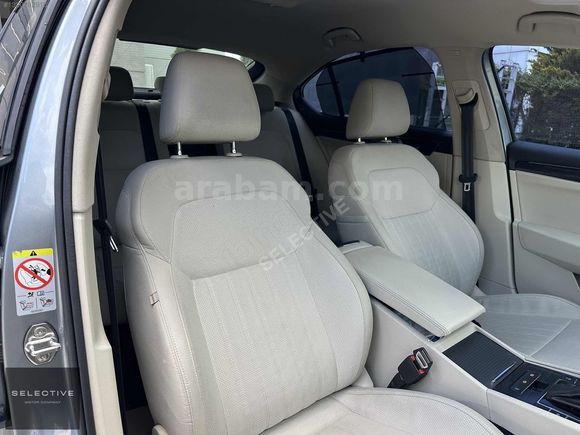 SELECTIVE-2020 MODEL SUPERB 1.6TDI PREMIUM FÜME/BEJ HAFIZA-PERDE