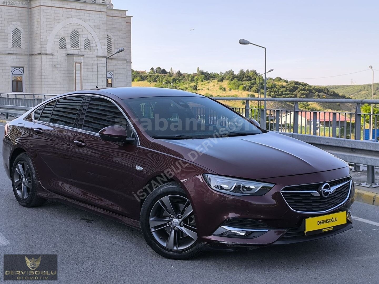 Galeriden Opel Insignia 1.6 CDTI Grand Sport Enjoy 2020 Model İstanbul 105.000 km Bordo 4