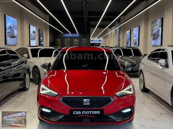 CSR MOTORS-2021 SEAT LEON 1.5 EcoTSI FR-LED-ŞERİT TAKİP-HAYALET-