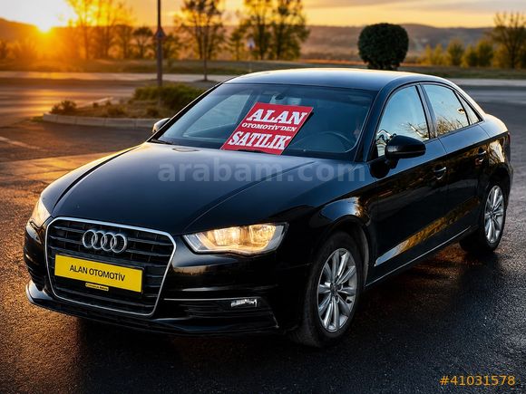 ALAN OTOMOTİV DEN EMSALSİZ RAKAM HATASIZ AYARINDA 2015 A 3 SEDAN