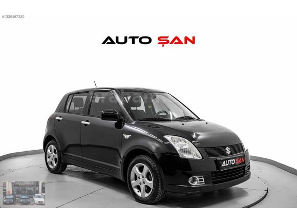 2007 SUZUKİ SWİFT 4X4 91 BİN KM DERİ KOLTUKLU MULTIMEDYA EKRANLI
