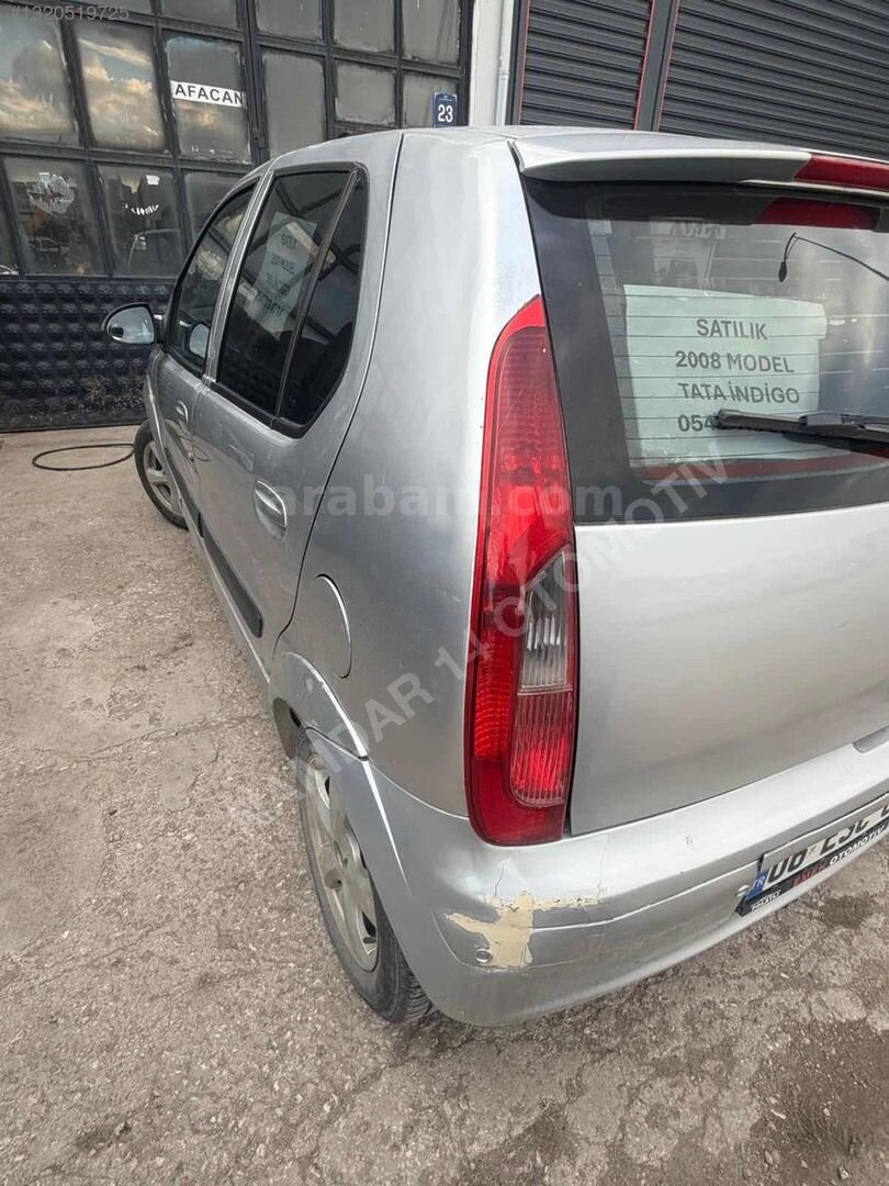 Galeriden Tata Indica 1.4 Basic 2008 Model Bolu 200.000 km Gri 5