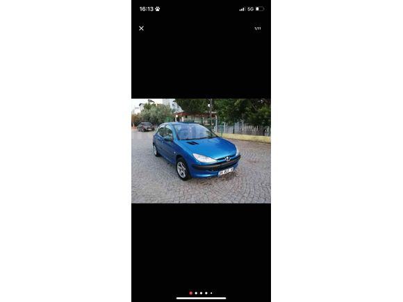 Sahibinden Peugeot 206 1.4 HDi X-line 2004 Model 