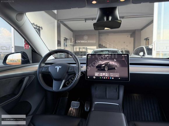 2023 MODEL TESLA MODEL Y LONG RANGE HATASIZ BOYASIZ TRAMERSİZ