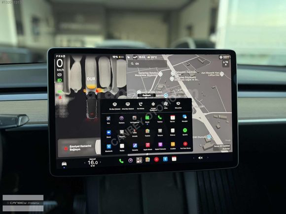 2023 MODEL TESLA MODEL Y LONG RANGE HATASIZ BOYASIZ TRAMERSİZ