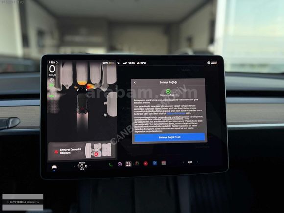 2023 MODEL TESLA MODEL Y LONG RANGE HATASIZ BOYASIZ TRAMERSİZ