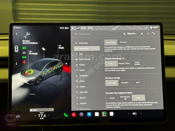 CEMRE OTO 'dan BOYASIZ YENİ 2025 TESLA MODEL Y PREMİUM