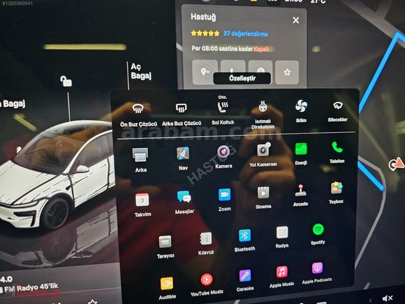 BOYASIZ DEĞİŞENSİZ TRAMERSiZ 2025 TESLA MODEL Y PREMiUM JUNiPER