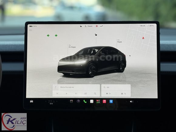 2025 TESLA Y PREMİUM/RWD /JUNİPER /ARKA EKRAN/O.PLT HATASIZ