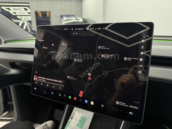 2025 TESLA RWD 12.800KM JUNİPER/CAM TAVN/G.OTOPLOT/EAP/PPF/A.PNL