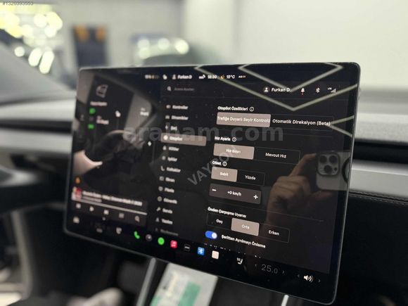 2025 TESLA RWD 12.800KM JUNİPER/CAM TAVN/G.OTOPLOT/EAP/PPF/A.PNL
