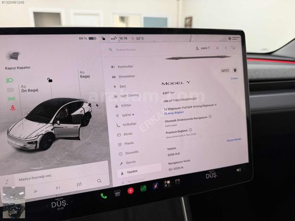 2025 JUNİPER PREMİUM OTONOM EAP CAM TAVAN ARKA EKRAN RWD HATASIZ