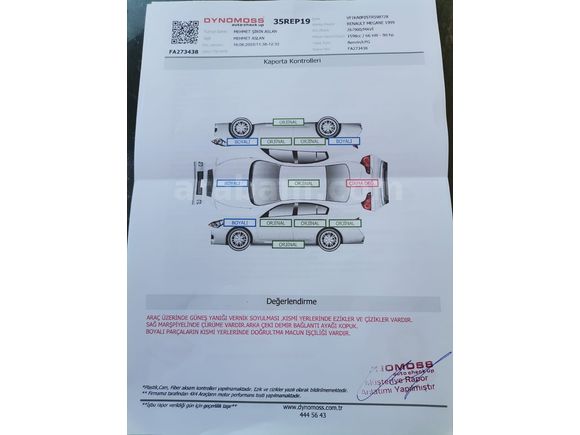 Sahibinden Renault Megane 1.6 RNA 1999 Model
