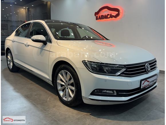 KARACA'dan 2018 PASSAT 1.6 TDI DSG BOYASIZ CAM TAVAN 76.000KM