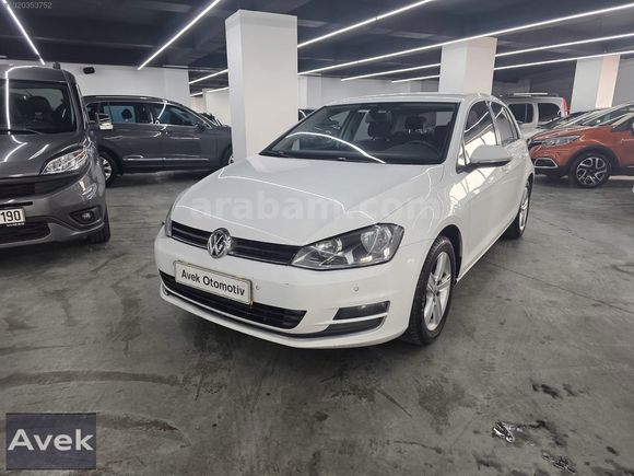 AVEK OTOMOTİVDEN 2015 VOLKSWAGEN GOLF 1.4 TSI 125 COMFORTLINE
