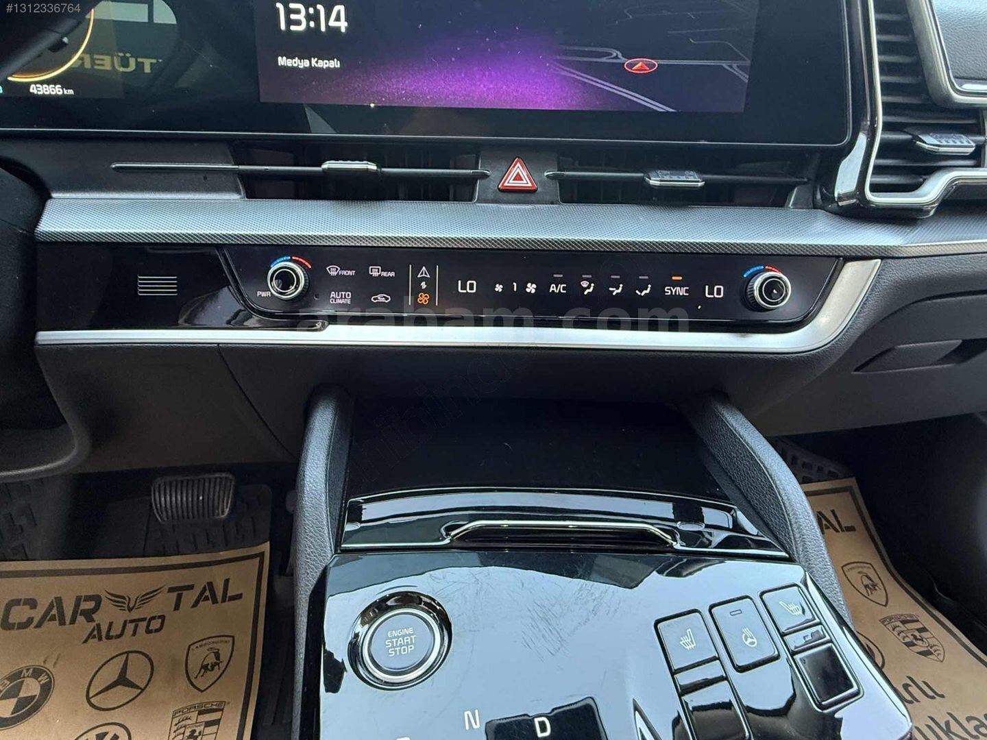 CARTAL AUTO'DAN KİA SPORTAGE 1.6 T-GDI MHEV ELEGANCE KONFOR DCT 6