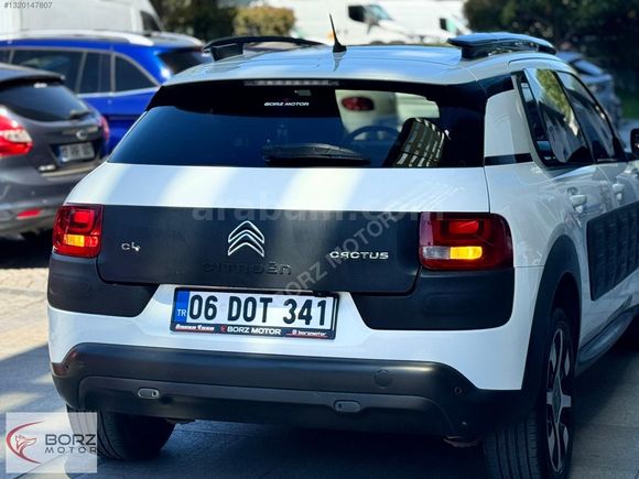 BORZ MOTOR'DAN 0.99 KREDİ 2015 CİTROEN C4 CACTUS 1.6 E-HDİ SHİNE